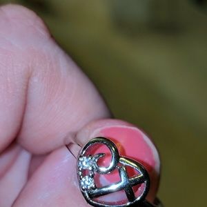 Silver Heart Ring
